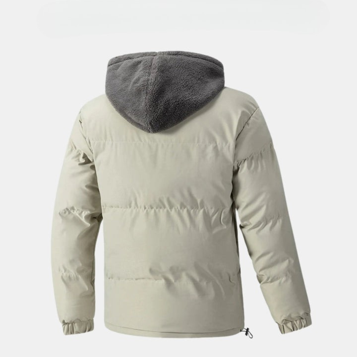 Blouson d'hiver matelassé R.L avec capuche en polaire || VENTE DE DÉSTOCKAGE