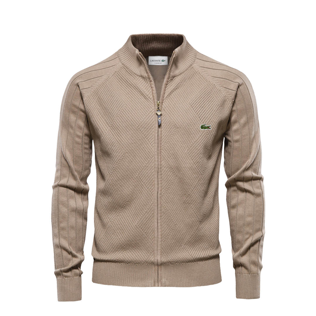 Pull zippé texturé L.C Homme