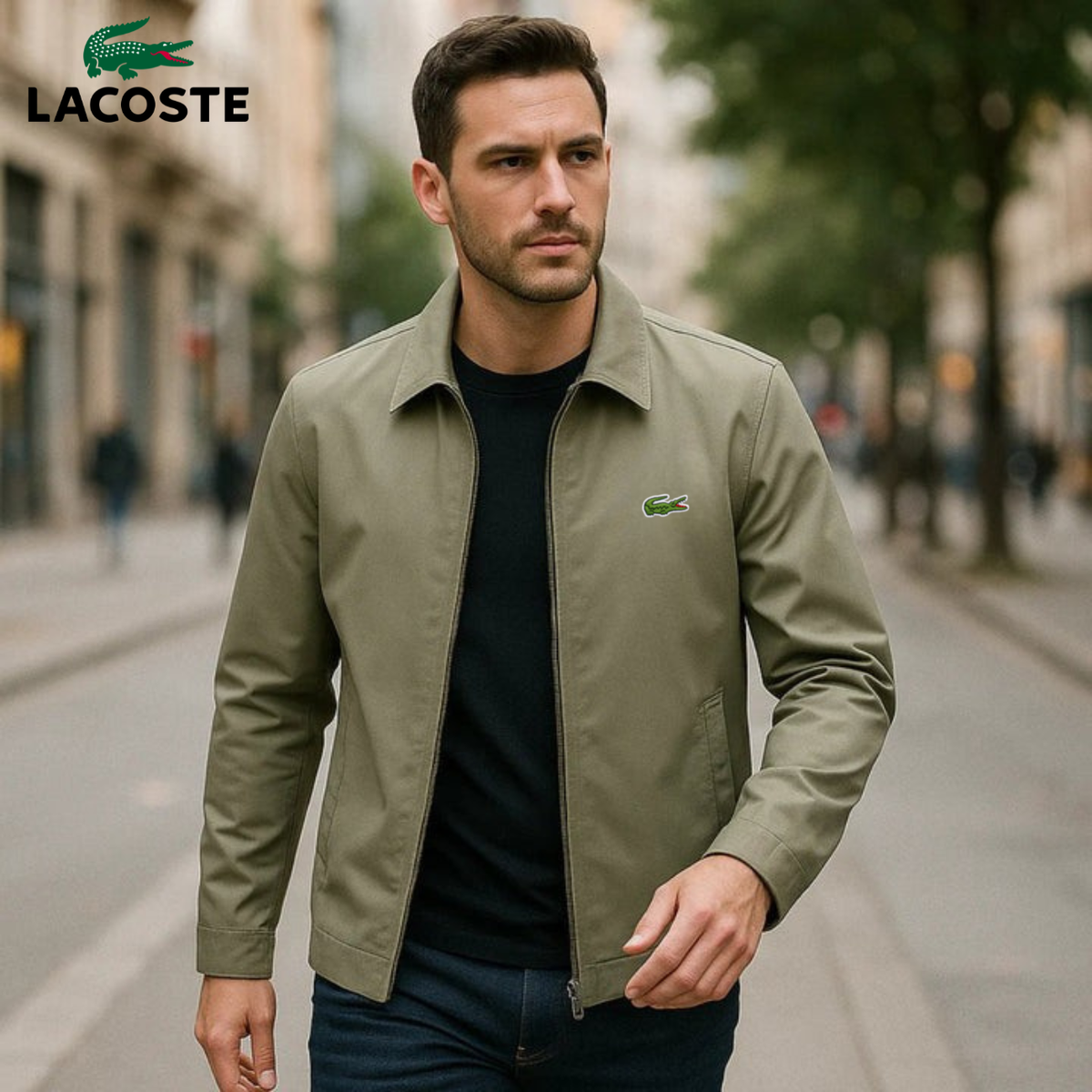 Veste élégante R.L à fermeture éclair - VENTE DE LIQUIDATION