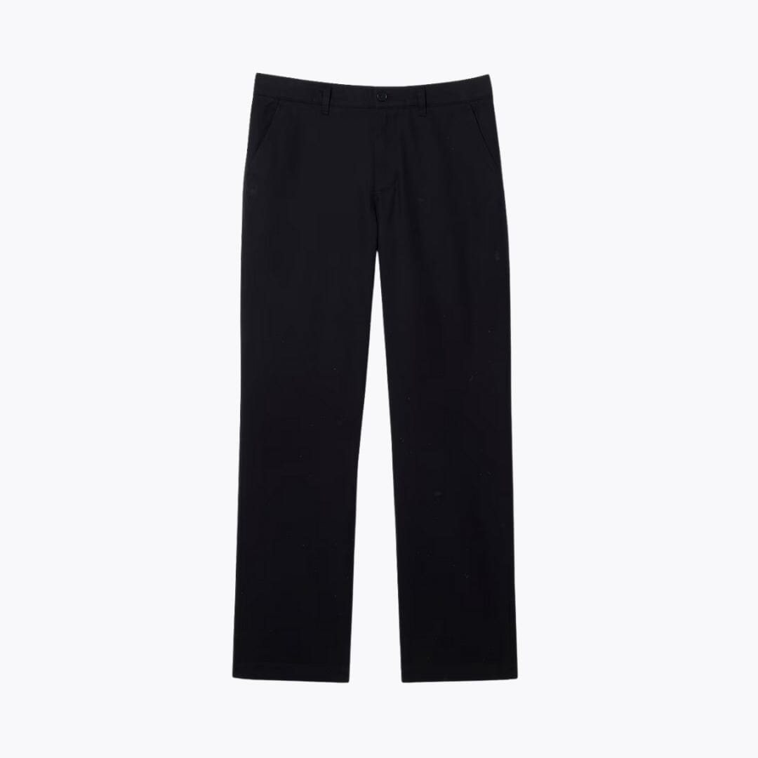 Pantalon en twill de coton à coupe droite L.C.