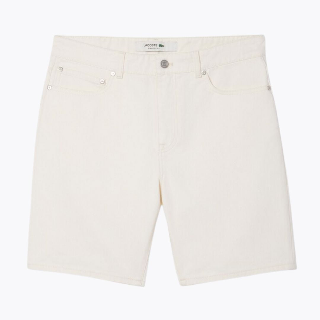 Short en jean coupe droite L.C.