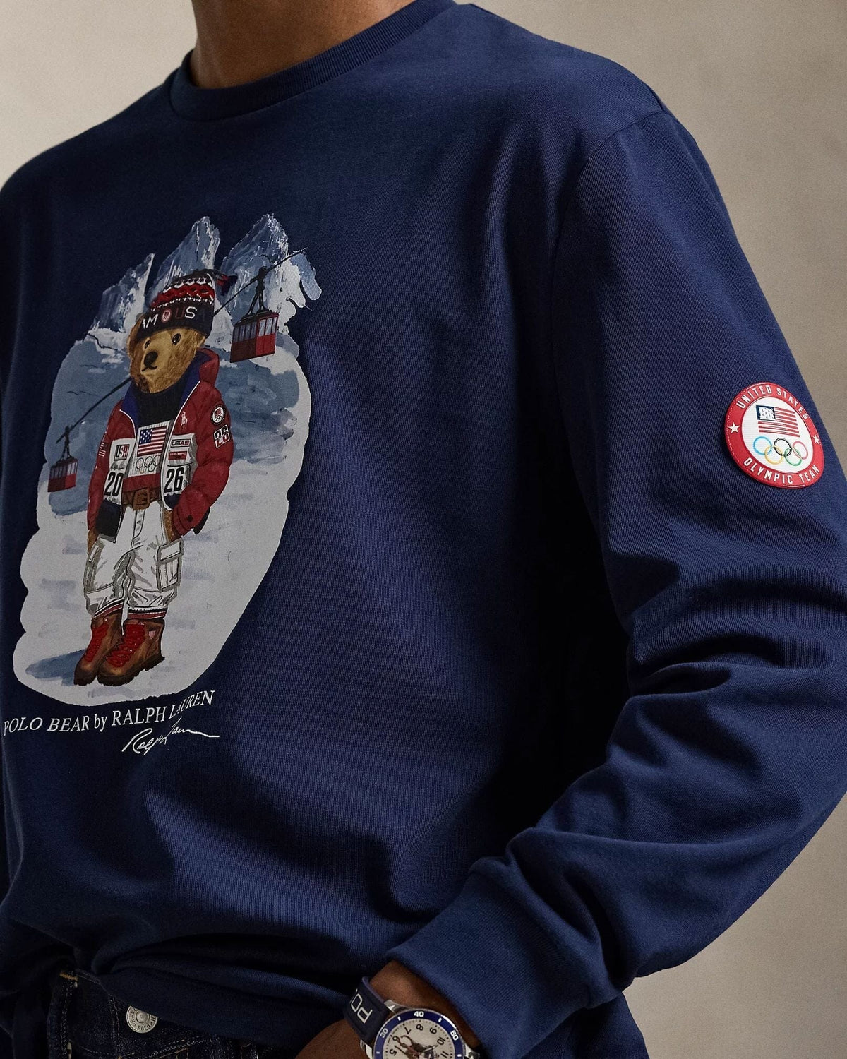 T-shirt R.L Team USA Polo Bear