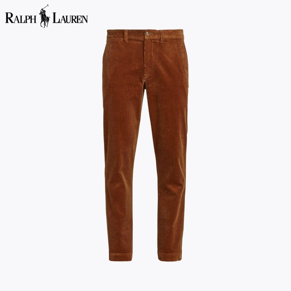 Pantalon en velours côtelé extensible coupe droite R.L