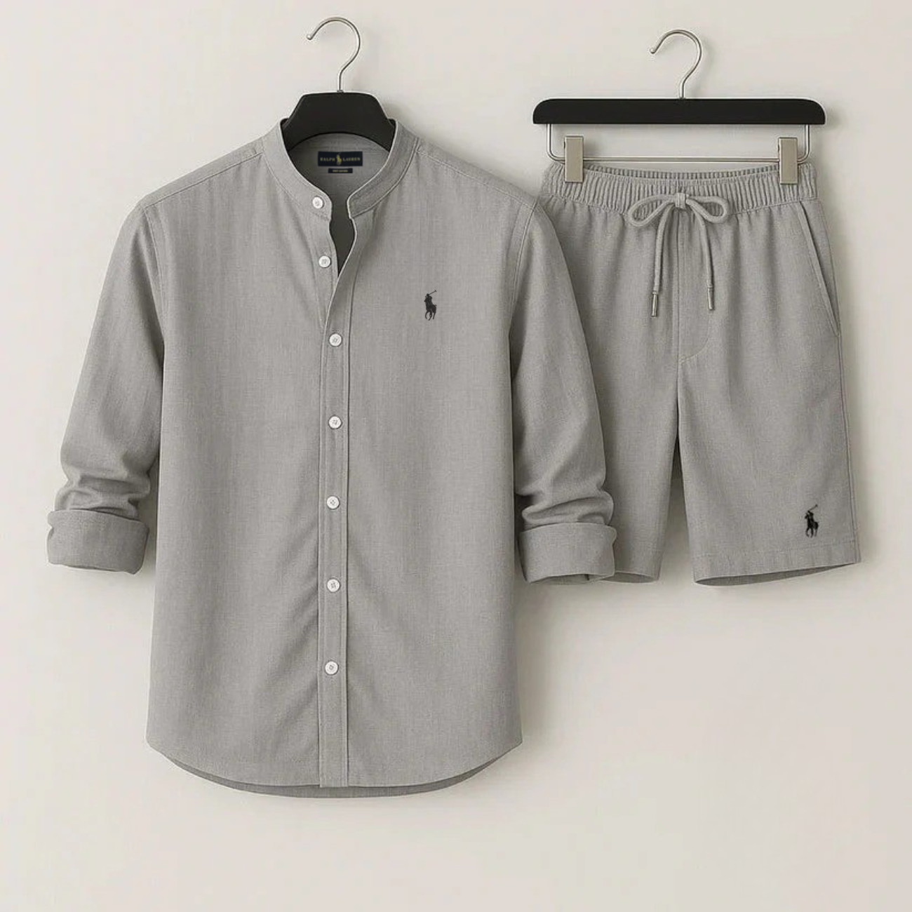 Ensemble chemise et short R.L Summer - Soldes