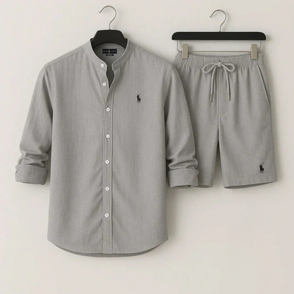 Ensemble chemise et short R.L Summer - Soldes