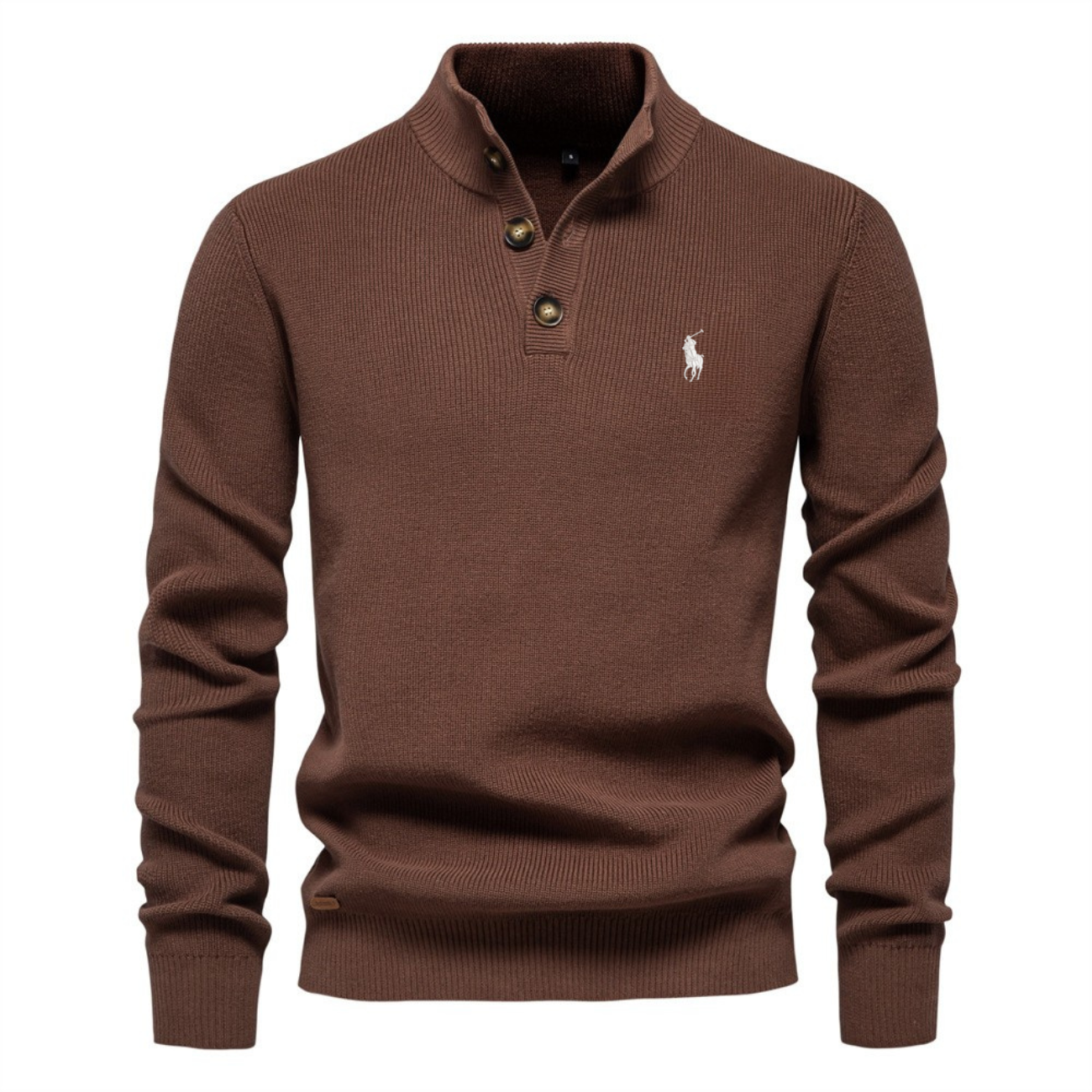 Pull en tricot Henley R.L Premium || Vente de liquidation