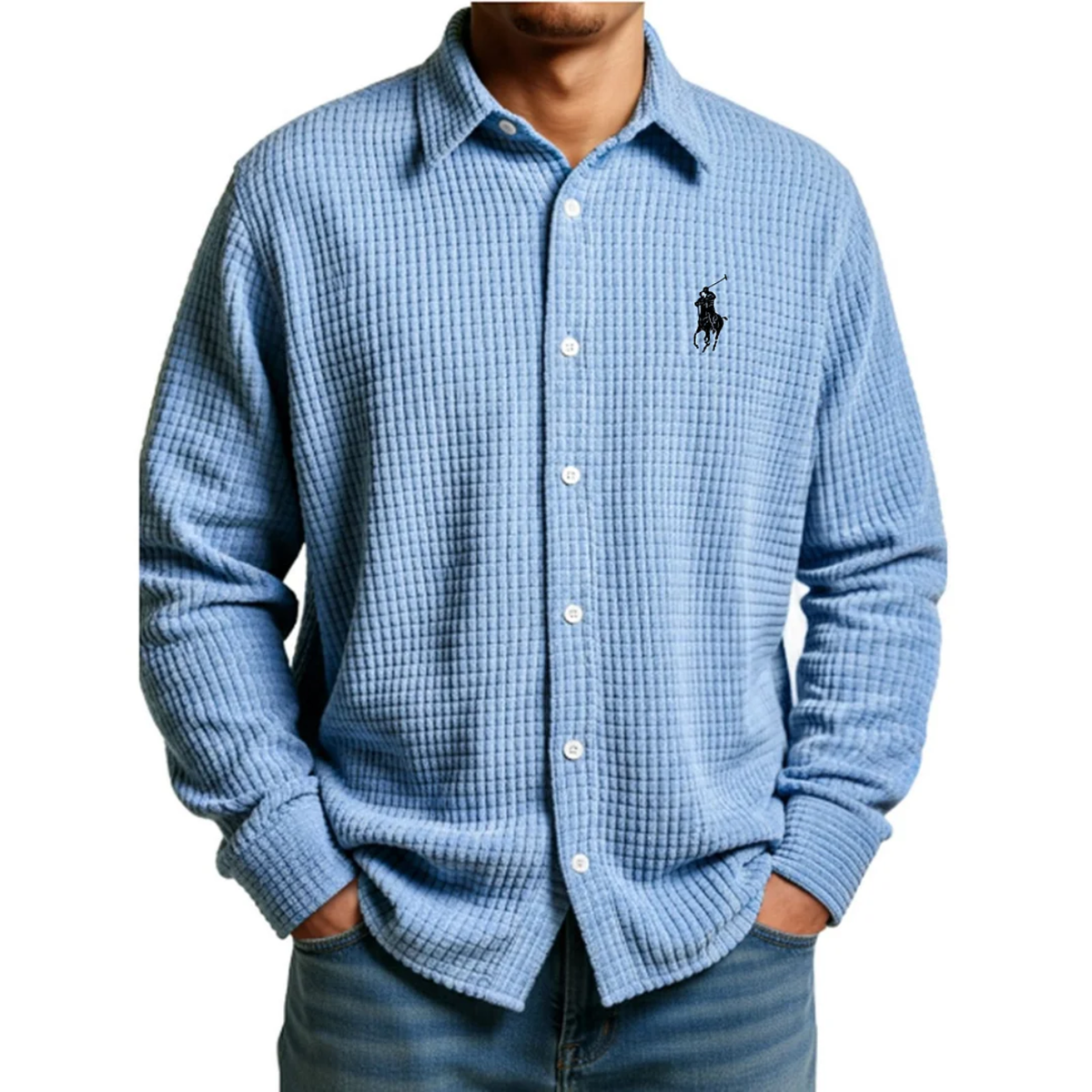 Chemise gaufrée R.L 2026 Confort – Liquidation