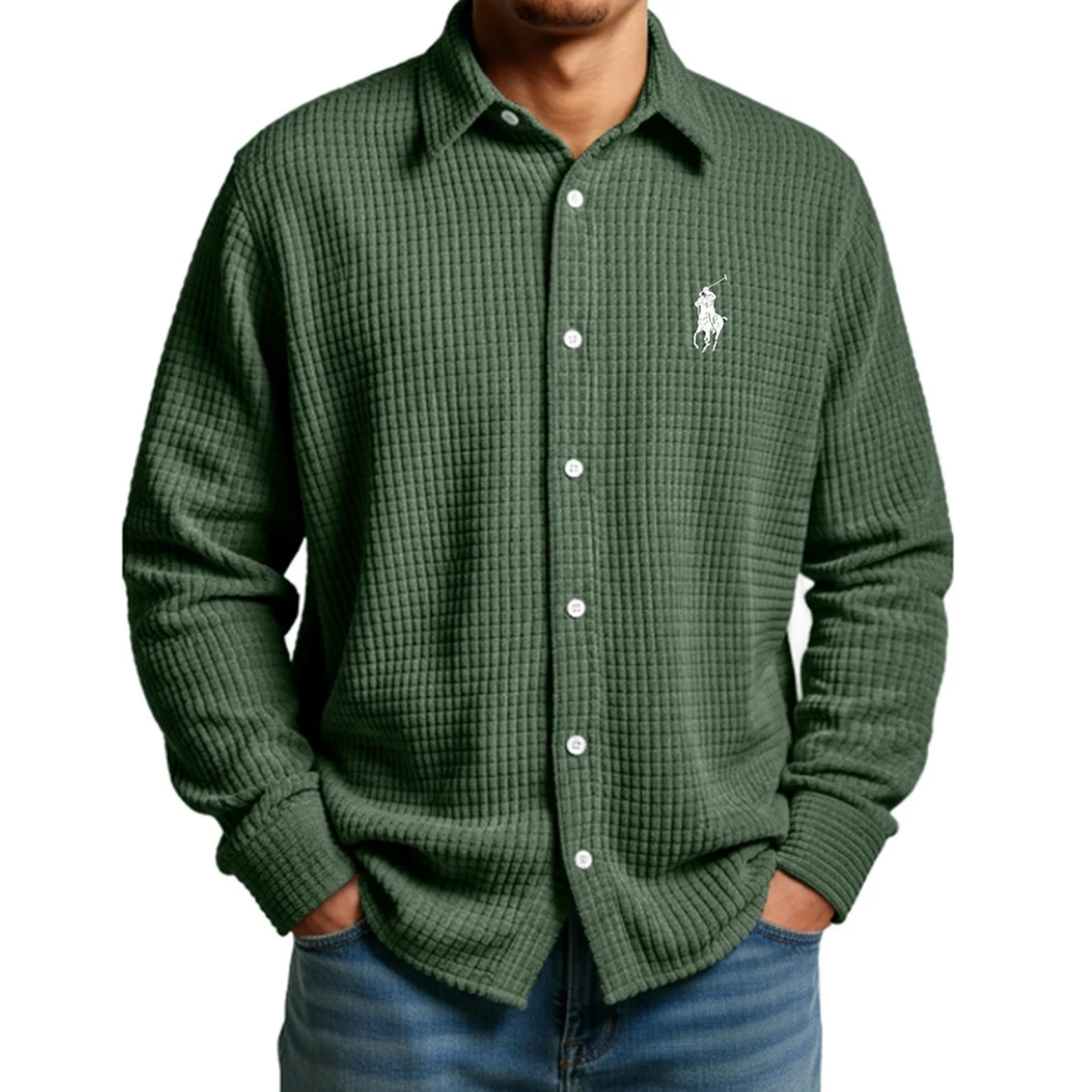 Chemise gaufrée R.L 2026 Confort – Liquidation