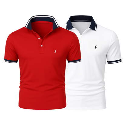 R.L (ACHETEZ-EN 1, OBTENEZ 2) - Kit de polos Premiere – Ligne professionnelle (Paquet de 2)