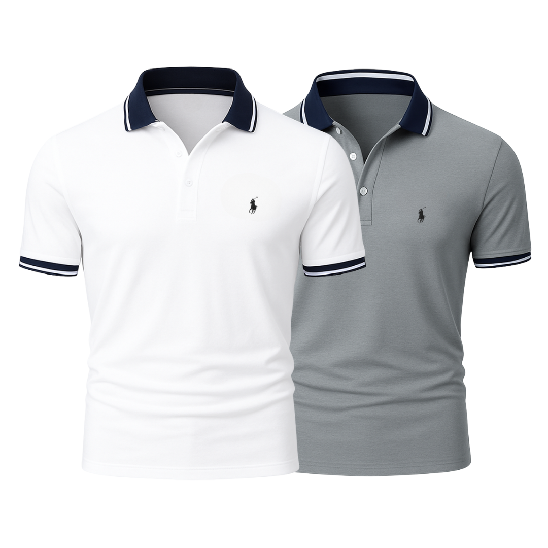 R.L (ACHETEZ-EN 1, OBTENEZ 2) - Kit de polos Premiere – Ligne professionnelle (Paquet de 2)