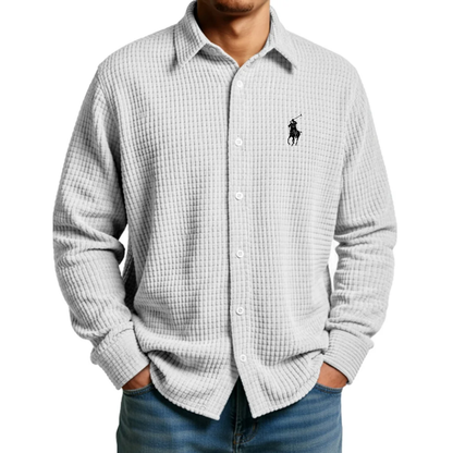 Chemise gaufrée R.L 2026 Confort – Liquidation