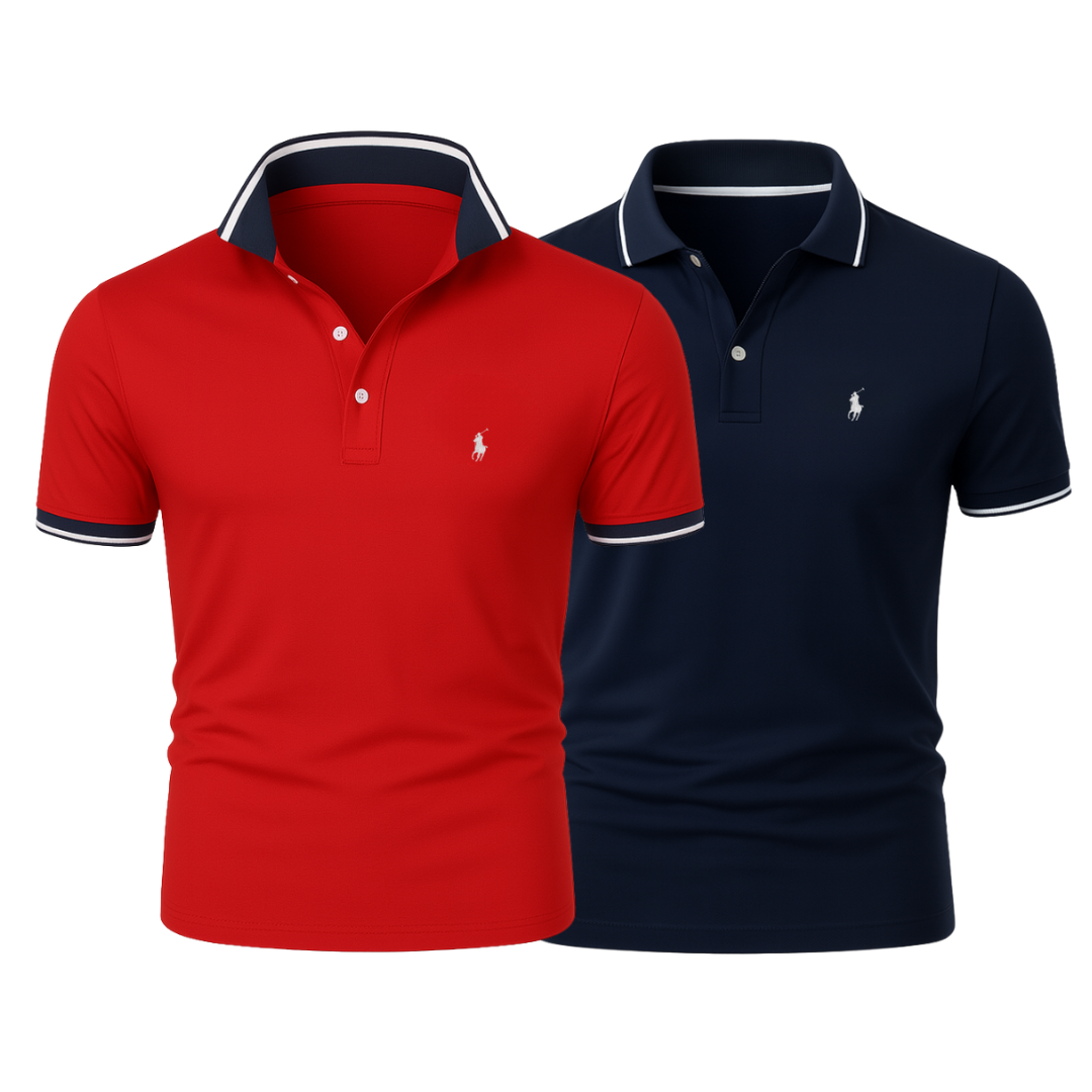 R.L (ACHETEZ-EN 1, OBTENEZ 2) - Kit de polos Premiere – Ligne professionnelle (Paquet de 2)