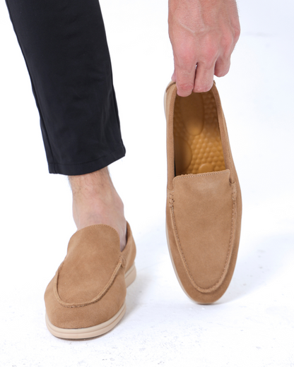 Mocassins en suède de première qualité