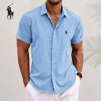 R.L Elegant Linen Cotton Shirt
