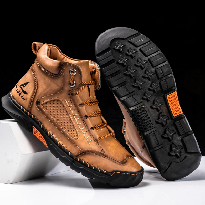 Chaussures montantes en cuir St. Moritz