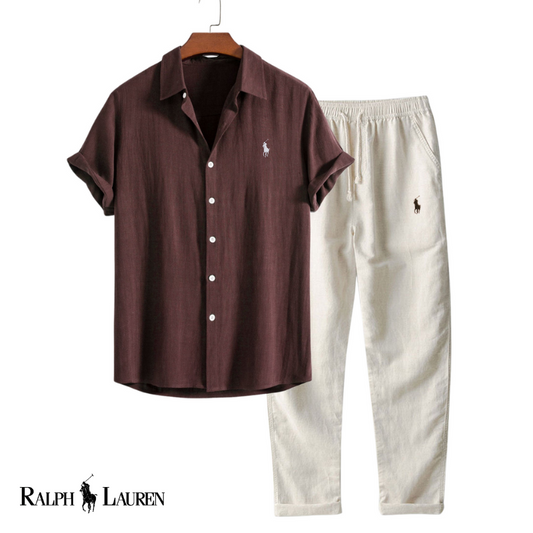 Ensemble d'été en lin pour homme R.L.™