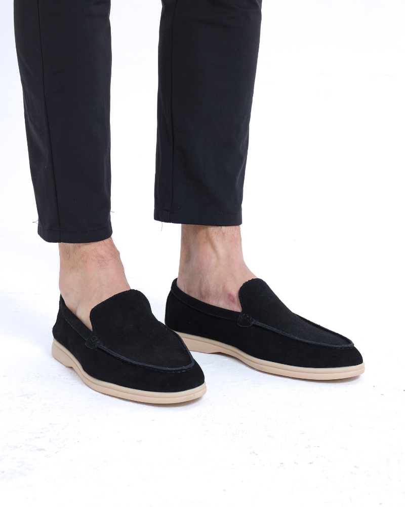 Mocassins en suède de première qualité