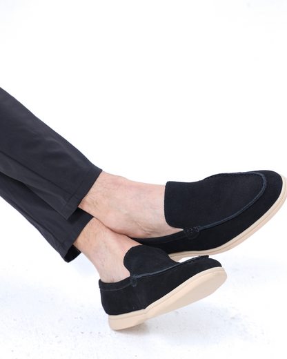 Mocassins en suède de première qualité