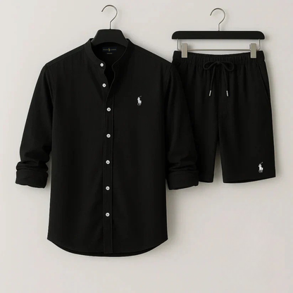 Ensemble chemise et short R.L Summer - Soldes