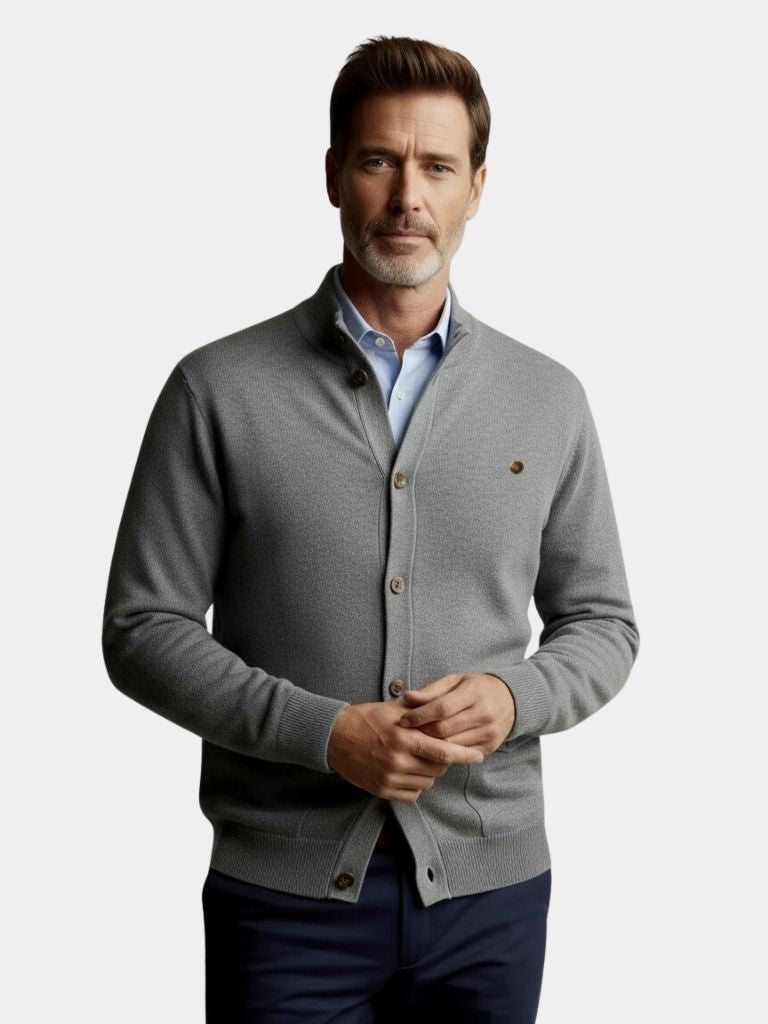Cross & Crown Knitted Cotton Cardigan