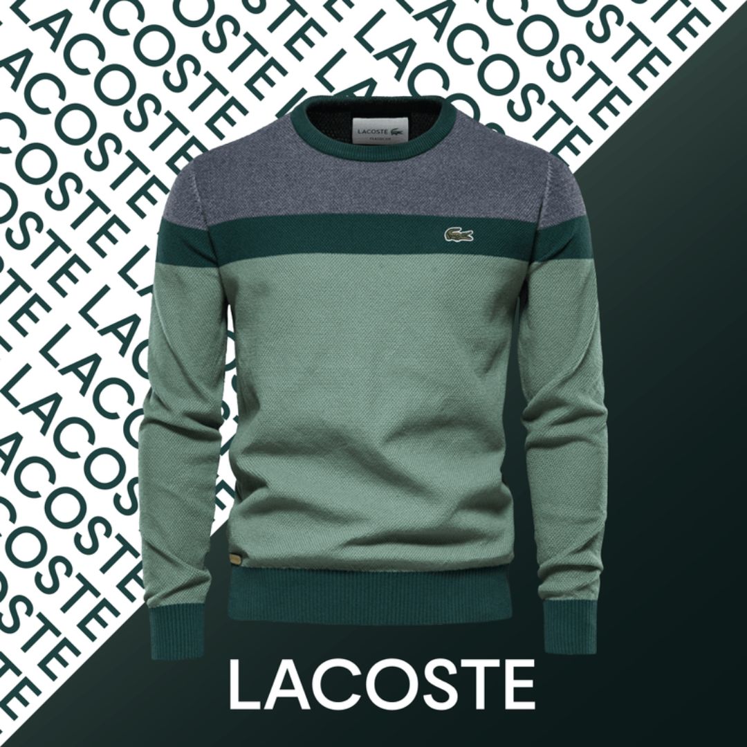 Pull ras-du-cou en coton L.C