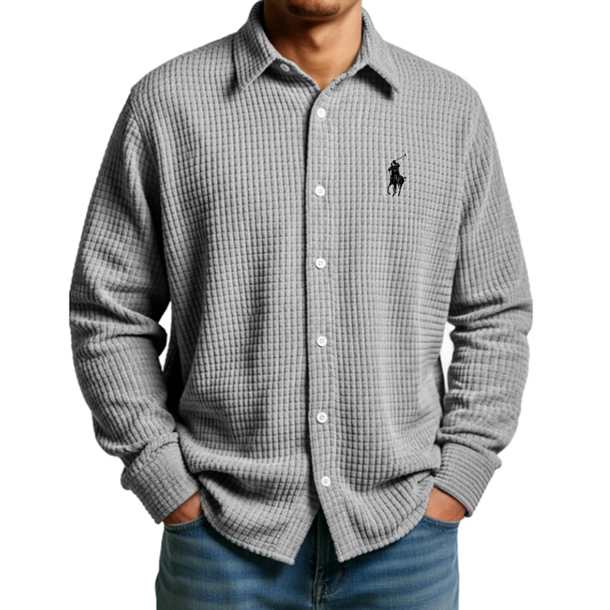 Chemise gaufrée R.L 2026 Confort – Liquidation