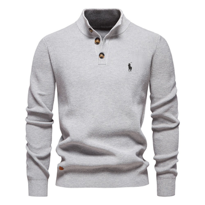 Pull en tricot Henley R.L Premium || Vente de liquidation