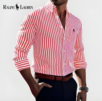 Chemise en coton rayée R.L.™