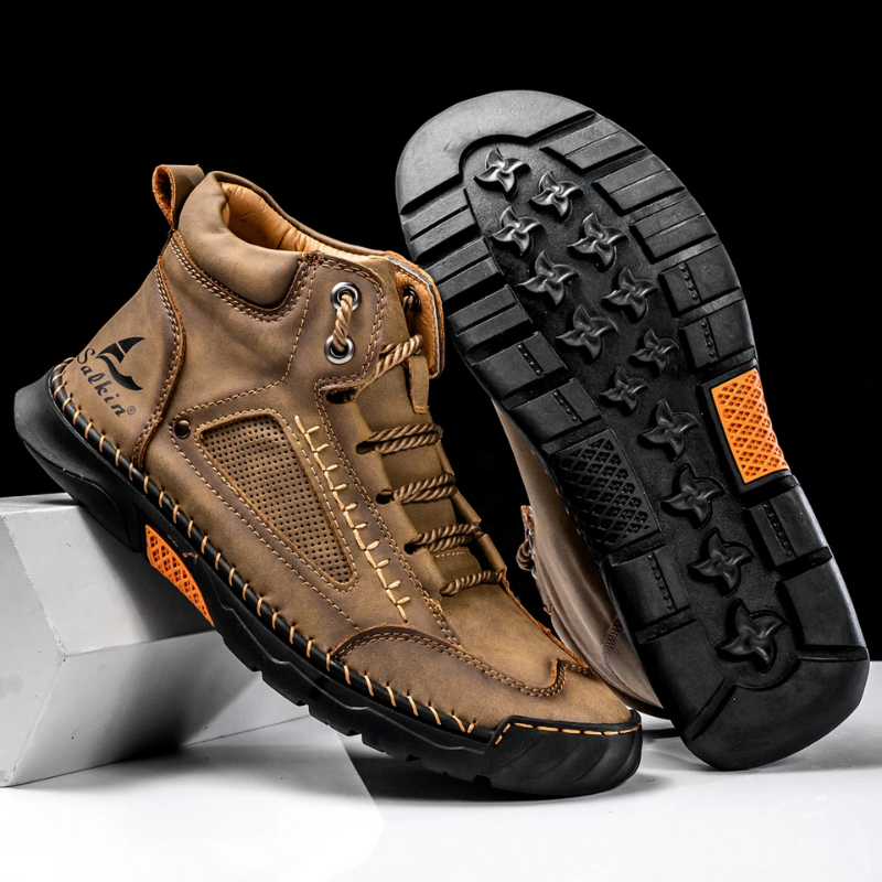 Chaussures montantes en cuir St. Moritz