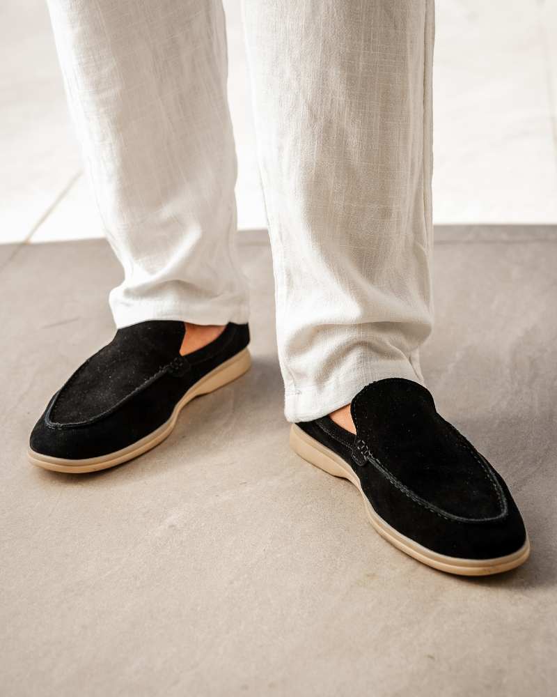 Mocassins en suède de première qualité