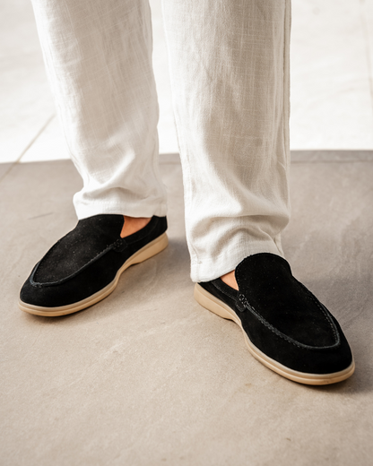 Mocassins en suède de première qualité