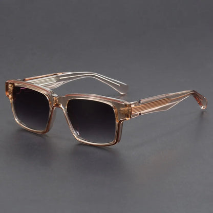 Lunettes de soleil carrées en acétate Monaco