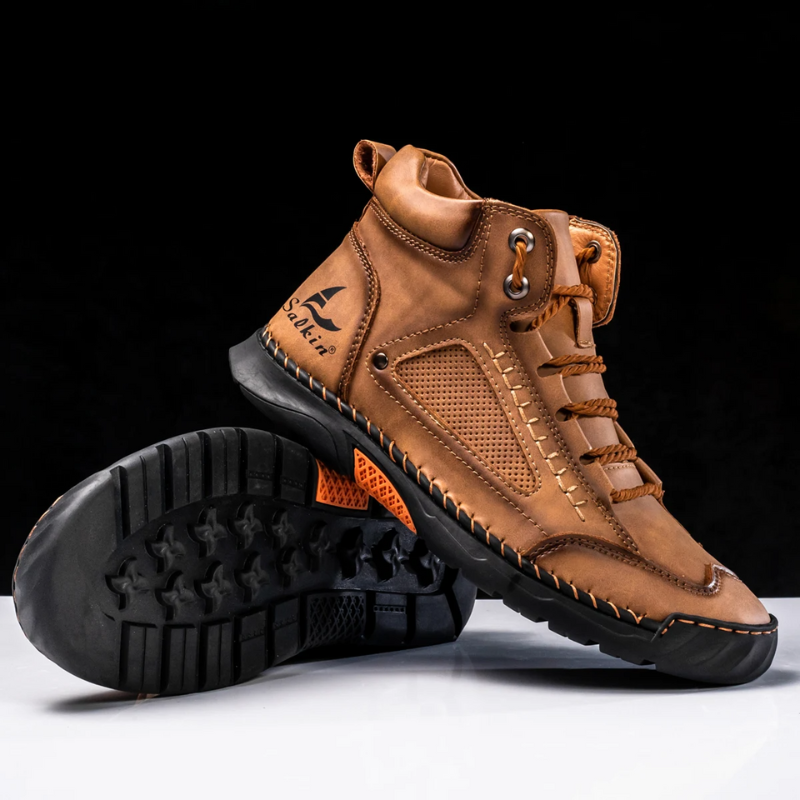 Chaussures montantes en cuir St. Moritz