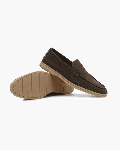 Mocassins en suède de première qualité