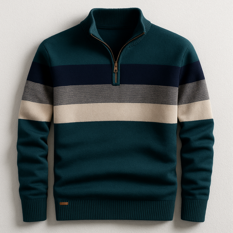 Pull zippé Bradford