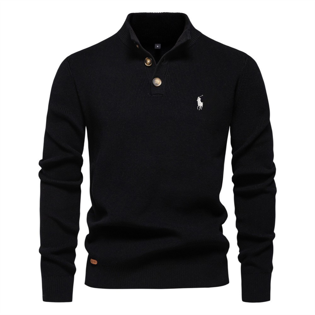 Pull en tricot Henley R.L Premium || Vente de liquidation