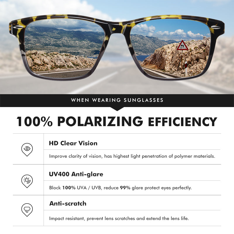 Lunettes de soleil polarisées Cascade