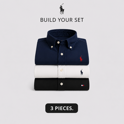 Lot de 3 Chemises Oxford Premium