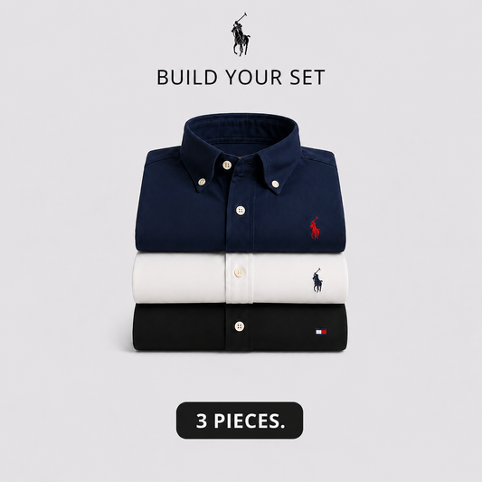 Lot de 3 Chemises Oxford Premium