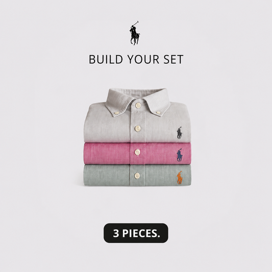 Ensemble chemise habillée premium 3 pièces