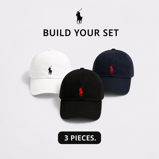 Ensemble de 3 bonnets premium