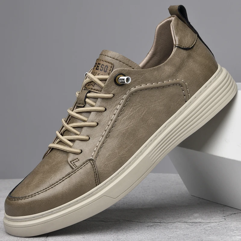 Baskets en cuir Luca Italia