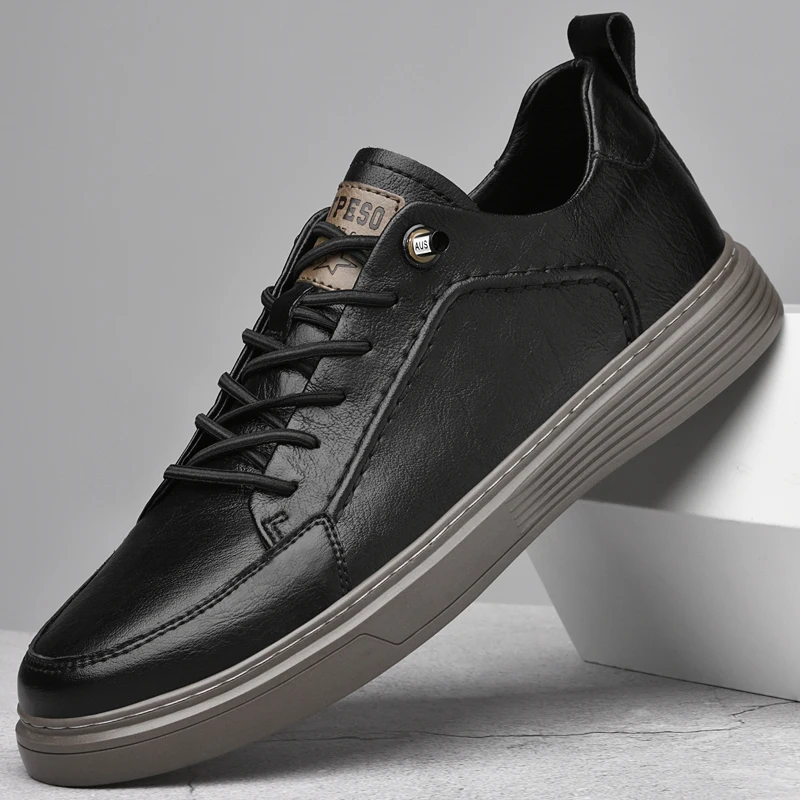 Baskets en cuir Luca Italia