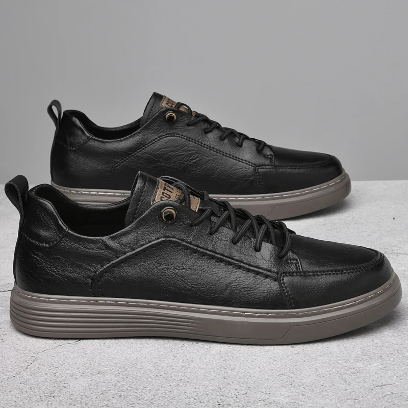 Baskets en cuir Luca Italia
