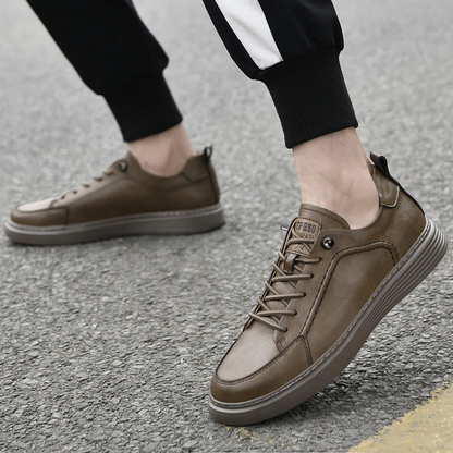 Baskets en cuir Luca Italia