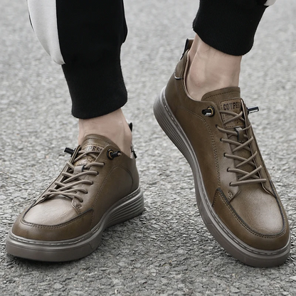Baskets en cuir Luca Italia