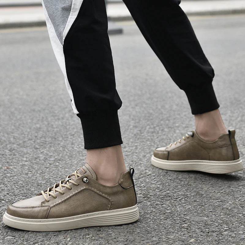 Baskets en cuir Luca Italia