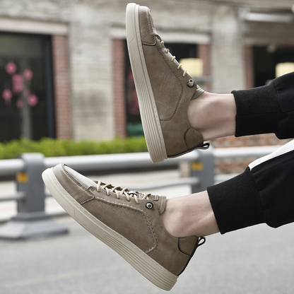 Baskets en cuir Luca Italia