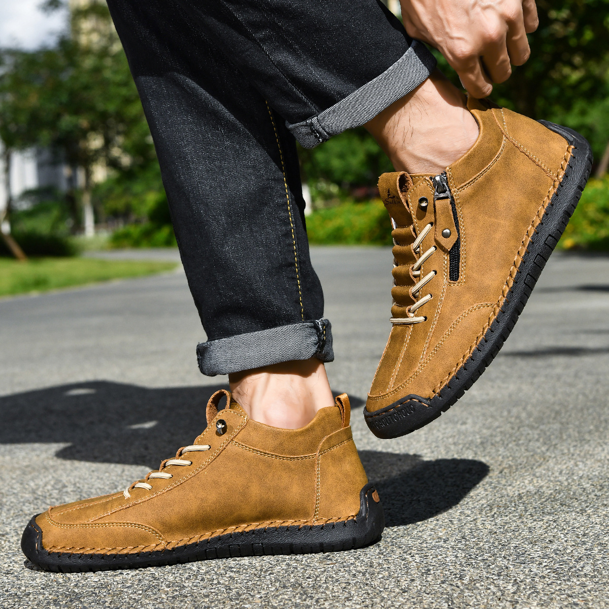 Chaussures en cuir Outlander