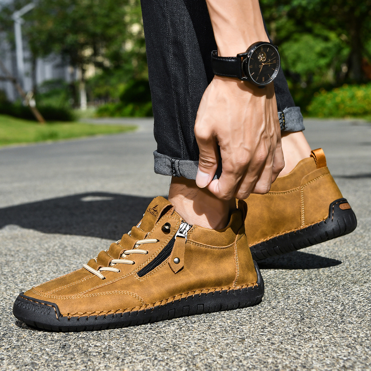 Chaussures en cuir Outlander